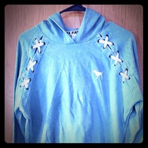 Victoria's secret PINK crop hoodie